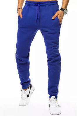 Spodnie męskie dresowe niebieskie Dstreet UX3114