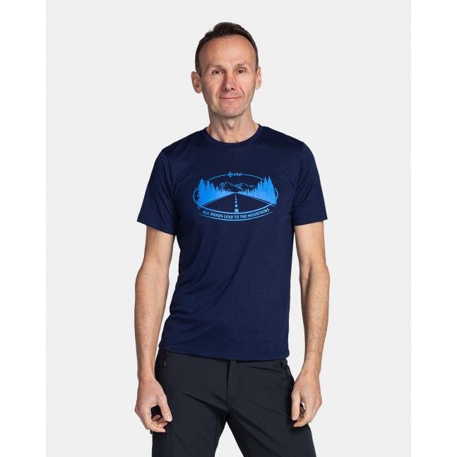 Pánské funkční tričko Kilpi GAROVE-M Tmavě modrá