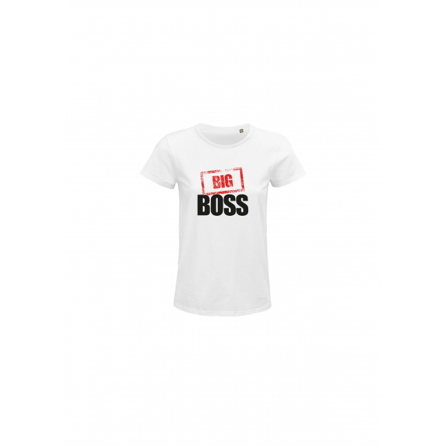 Dámské triko Big Boss Happy Glano - bílá