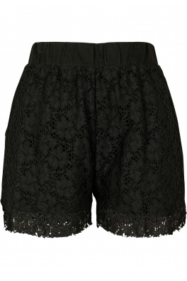 Ladies Laces Shorts black