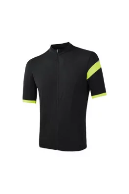 SENSOR CYKLO COOLMAX CLASSIC pánský dres kr.rukáv celozip true black velikost S