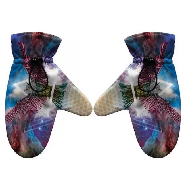 Gloves Owl Sky