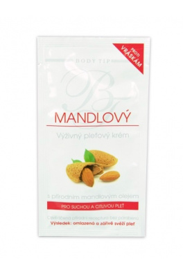 VIVACO Pleťový krém s mandlovým olejem BODY TIP - vzorek 4 ml