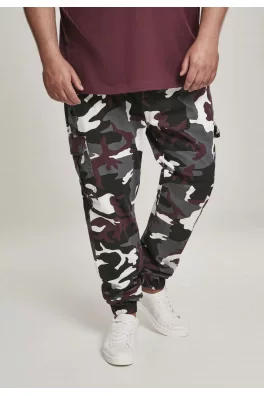 Camo Cargo Jogging Pants 2.0 wine camo
